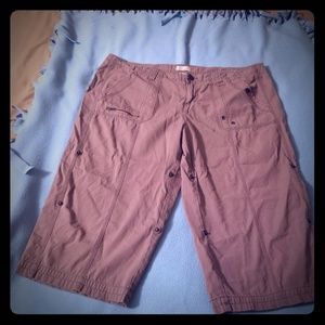 Maurice's khaki capris